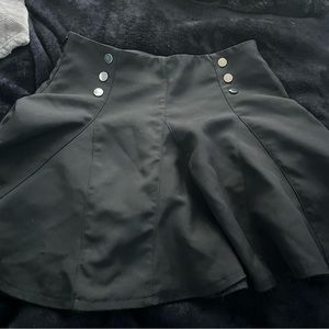 Black shein skirt